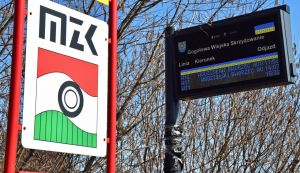 Informacja MZK - bilet dla obywateli Ukrainy, tere